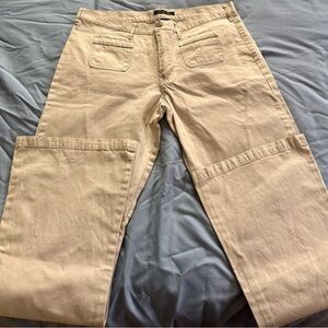 Abercrombie & Fitch Tan Boot Cut Pants